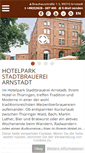 Mobile Screenshot of hotelpark-arnstadt.de